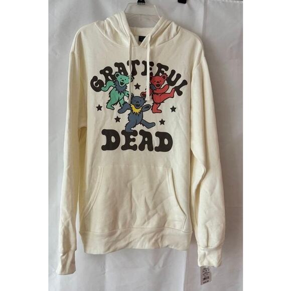 Grateful Dead Dancing Bears Hoodie by MAD Engine | Size L NWT - Picture 14 of 16